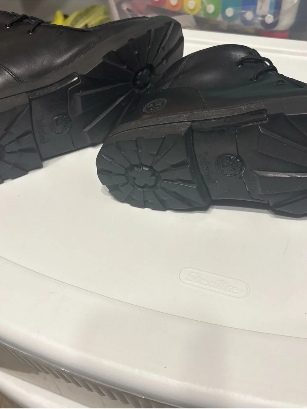Timberland Men's Black Leather Chukka Boots